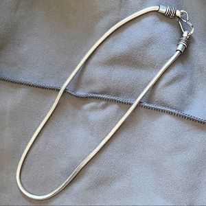 16 inch 925 silver snake chain